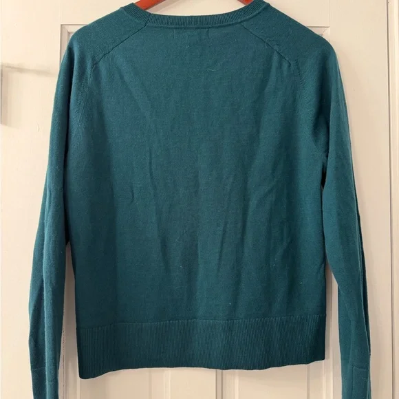 Banana Republic Merino Wool Sweater in Deep Teal - Picture 5 of 6